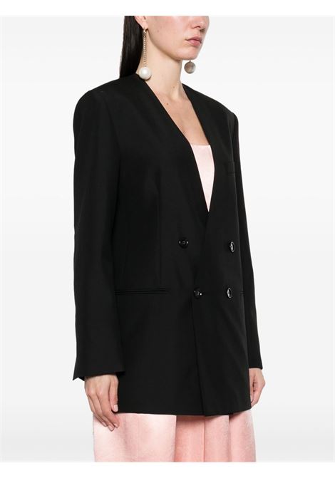 Black double-breasted blazer Philosophy Di Lorenzo Serafini - women PHILOSOPHY DI LORENZO SERAFINI | 050507270555